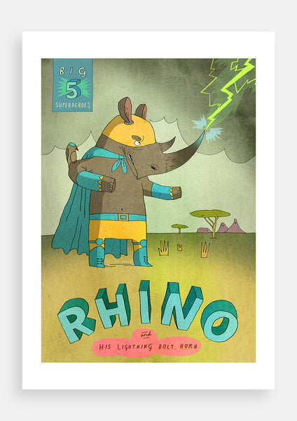 Big Five Superheroes, Rhino
