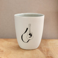Guitar - Hand Illustrated Cup